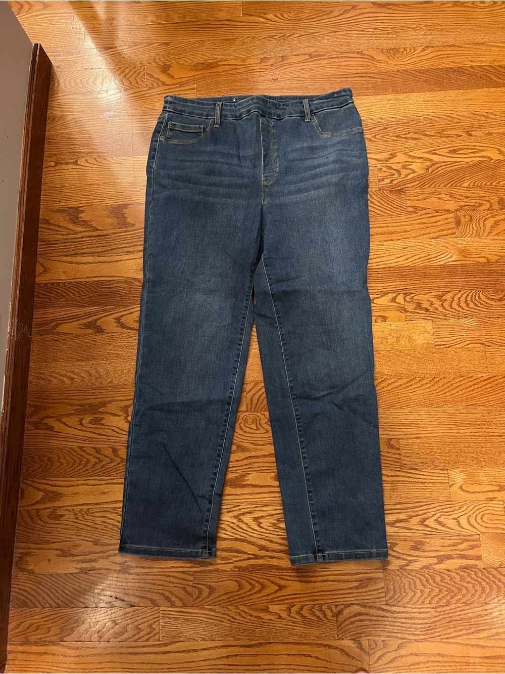 Time and Tru Men's Dark Blue Relaxed Fit Jeans